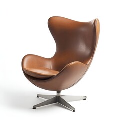 The Egg Chair in pristine isolation.