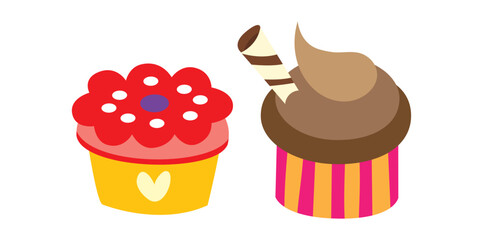 Delicious Dessert Cake Set