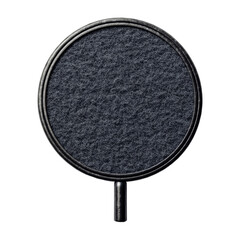 Circular Black Softbox Reflector for Studio Photography with Handle