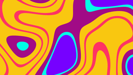 abstract colorful background with circles