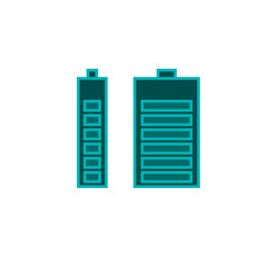 simple battery icon power energy charge indicator minimal design