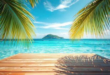 Tropical Paradise Crystal Clear Waters and Serene Escape