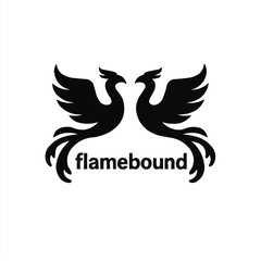 An emblematic black tribal eagle tattoo vector design with spread wings, perfect as a powerful animal silhouette or symbol illustration