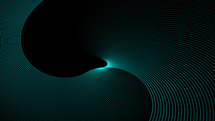 Rainbow colorful swirl line movement illustration. colorful pattern wavy line motion background. Artistic geometric line with colorful gradient background. 4k illustration. 
