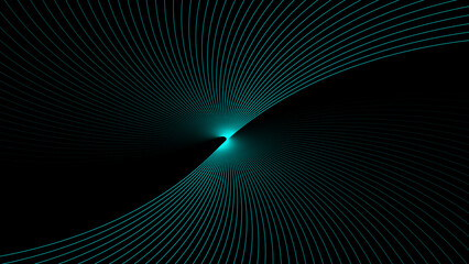Rainbow colorful swirl line movement illustration. colorful pattern wavy line motion background. Artistic geometric line with colorful gradient background. 4k illustration. 
