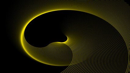 Rainbow colorful swirl line movement illustration. colorful pattern wavy line motion background. Artistic geometric line with colorful gradient background. 4k illustration. 
