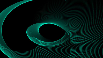 Rainbow colorful swirl line movement illustration. colorful pattern wavy line motion background. Artistic geometric line with colorful gradient background. 4k illustration. 
