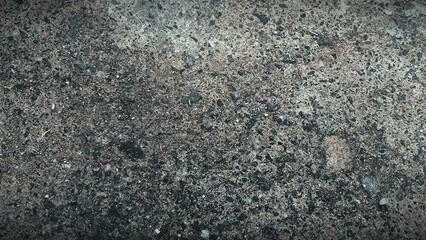 Dark, Coarse Granular Stone or Concrete Texture