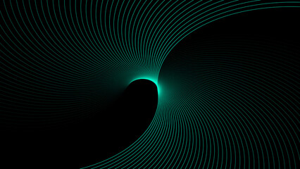 Rainbow colorful swirl line movement illustration. colorful pattern wavy line motion background. Artistic geometric line with colorful gradient background. 4k illustration. 
