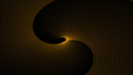 Rainbow colorful swirl line movement illustration. colorful pattern wavy line motion background. Artistic geometric line with colorful gradient background. 4k illustration. 
