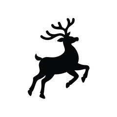 deer silhouette vector