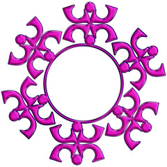 vector illustration of a circle