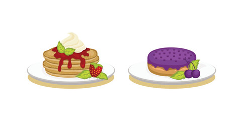 Delicious Dessert Cake Set