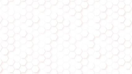 Black honeycomb on a white background Isometric geometry. Modern stylish abstract texture. Template for print, textile, wrapping and decoration.
