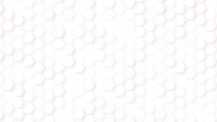 Black honeycomb on a white background Isometric geometry. Modern stylish abstract texture. Template for print, textile, wrapping and decoration.
