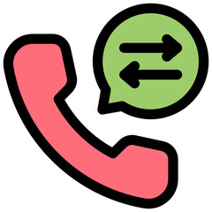 Call Forwarding Icon
