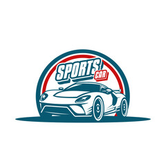 racing car logo