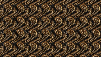 Liquid gold and black marble swirl, elegant and fluid.