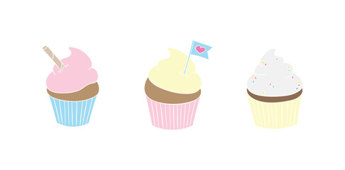 Delicious Dessert Cake Set