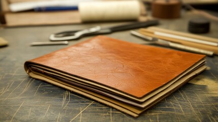 Artisan Leather Notebook: Handcrafted Elegance