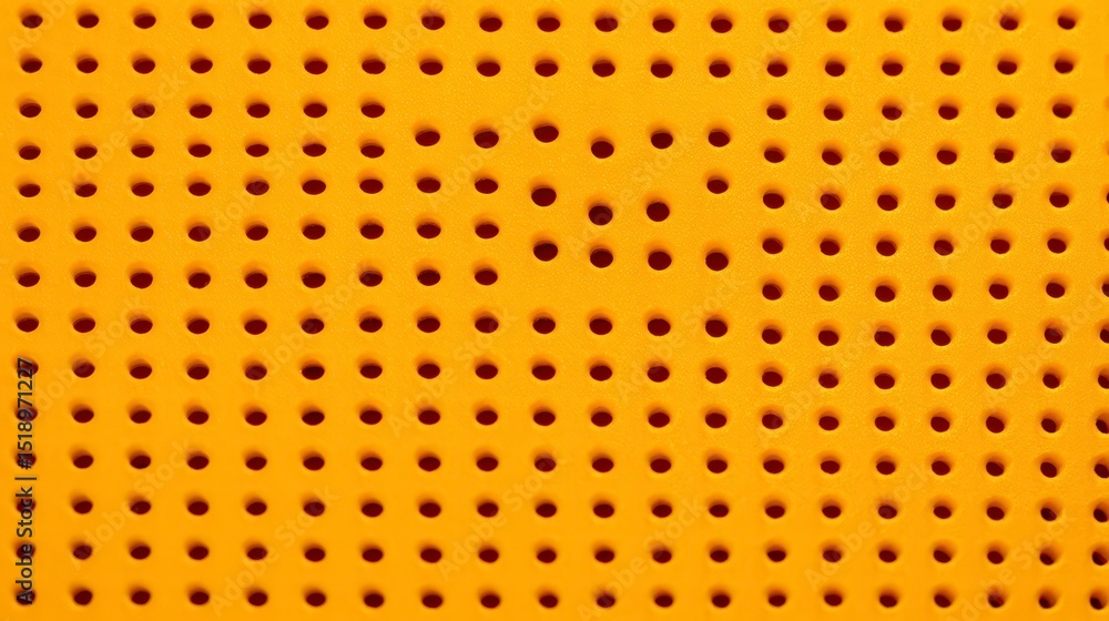 Poster abstract orange perforated plastic texture background design element pattern