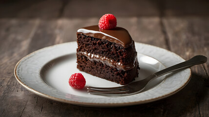 Chocolate Cake With Candle