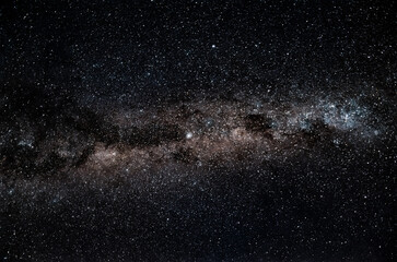 Stars and galaxy outer space sky night universe black starry background of shiny starfield
