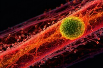 T cell is positioned near the center of the nanotube which Drug Delivery Targeting Cancer Cells with Carbon Nanotubes.
