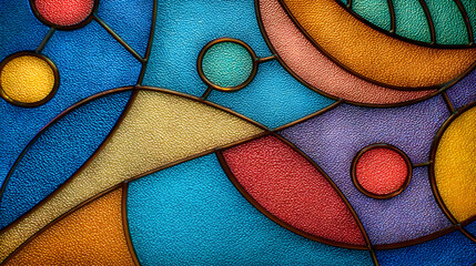 glass-style design with melting edges and vivid saturation