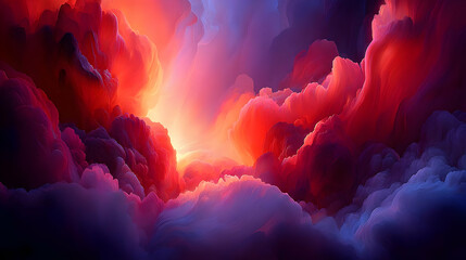Fototapeta premium color splashes dancing across a clean digital canvas with soft texture