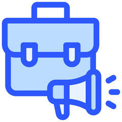 Job Promotion icon symbol. Vector illustration.