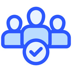 Shortlist icon symbol. Vector illustration.