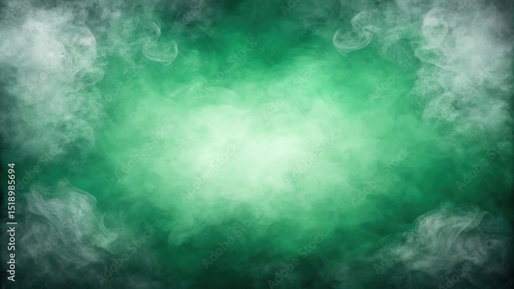 Aufkleber abstract green textured background with soft edges and a glowing center.