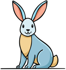 Obraz premium Happy Little Hare