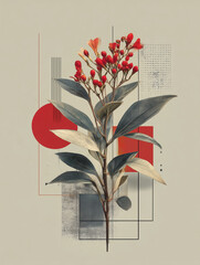 Print Collection:"Flora Line