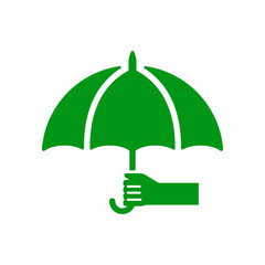 Icon Insurance and Protection Safety, Security, and Coverage Symbols