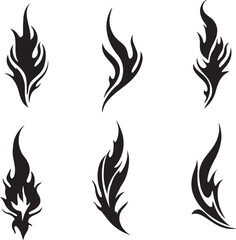 Stylish Fire Flame Tattoo Designs
