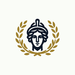 Athena goddess logo