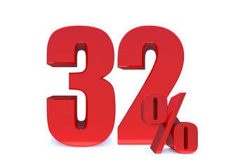 32 Percent off 3d Sign on White Background, Special Offer 32% Discount Tag, Sale Up to 32 Percent Off,big offer, Sale, Special Offer Label, Sticker, Tag, Banner, Advertising, offer ... See More 