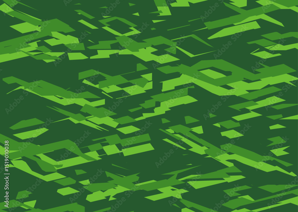 Aufkleber Minimalist background with abstract and irregular rough lines pattern. Abstract broken path pattern