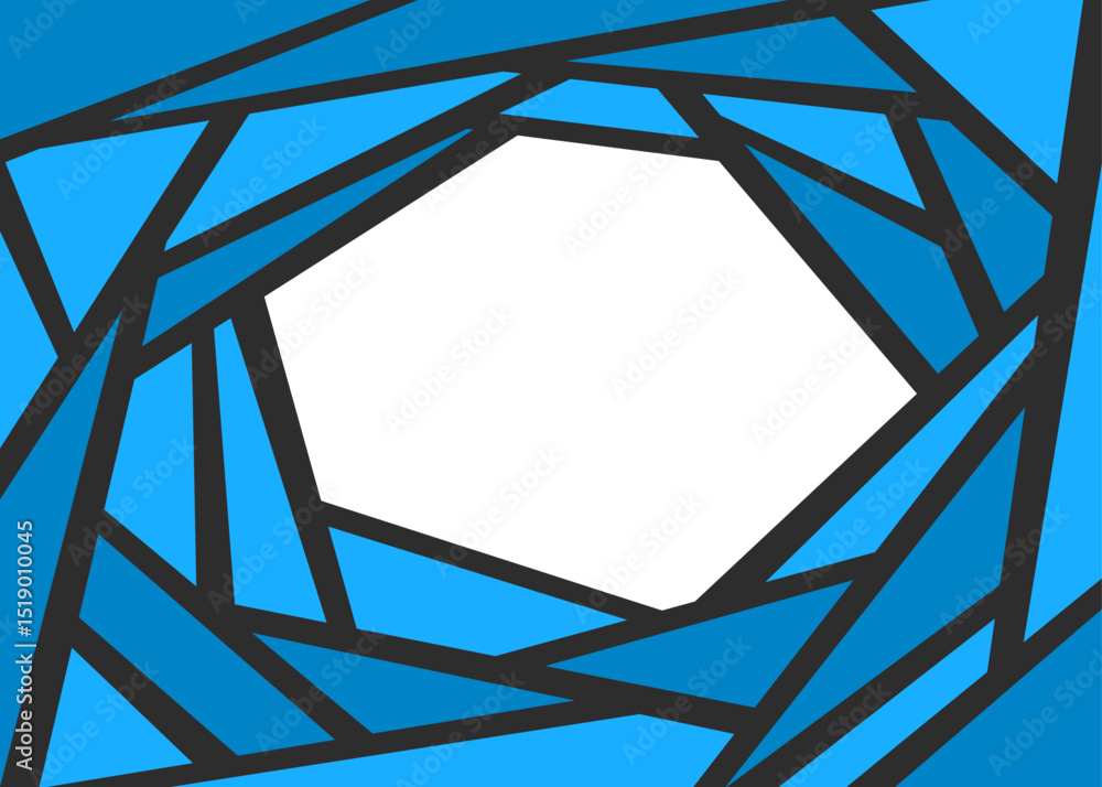 Poster abstract background with colorful geometric lines pattern and with some copy space area