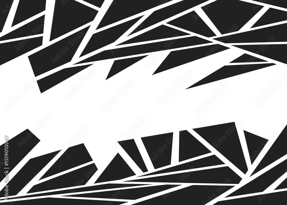 Aufkleber Abstract background with geometric lines pattern and with some copy space area