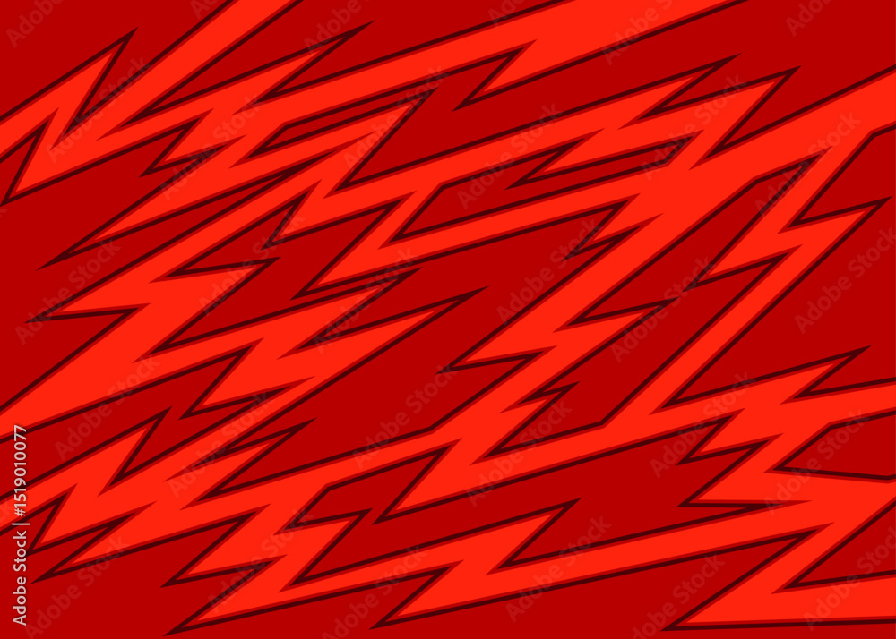 Poster abstract background with seamless diagonal zigzag line pattern