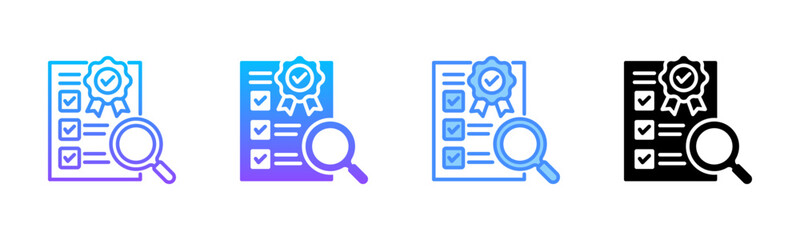 Quality Standard Multi Style Icon Set