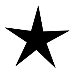 Obraz premium Star - a symbol of light in the dark — simple, timeless, and shining bright.