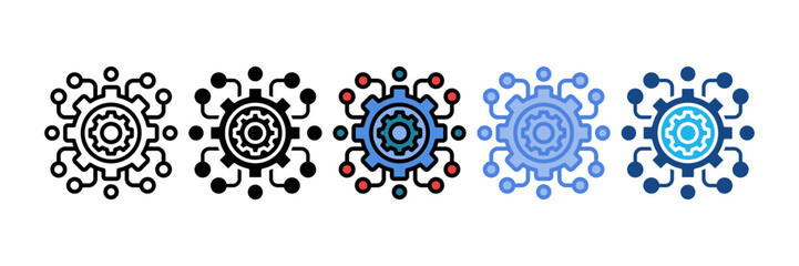 Integration Icon Element For Design