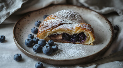 food, bread, pastry, baked, sweet, bun, bakery, breakfast, dessert, isolated, cake, homemade, white, roll, snack, tasty, brown, meal, plate, fresh, sugar, delicious, pie, bake, baking