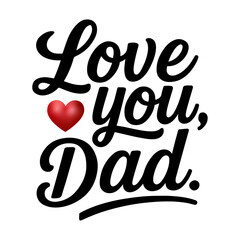 Elegant Fathers Day vector art with cloud and balloon paper cut