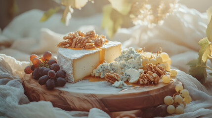 food, cheese, bread, fruit, dessert, sweet, cake, white, breakfast, plate, healthy, grapes, snack, fresh, gourmet, delicious, ingredient, meal, appetizer, brown, wine, chocolate, pie, slice, pastry
