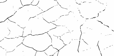 Obraz premium Abstract old wall grunge black and white concrete crack scratch in the pattern wall grunge texture background.
